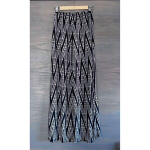 American twist Los Angeles wide leg, Palazzo pants, black white made in USA M